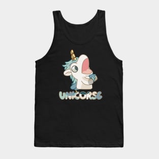 Unicorse  the cheekiest Tank Top